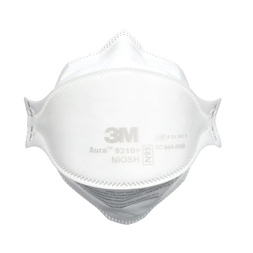 3M Aura 9210+ Particulate Respirator Masks in a Pail
