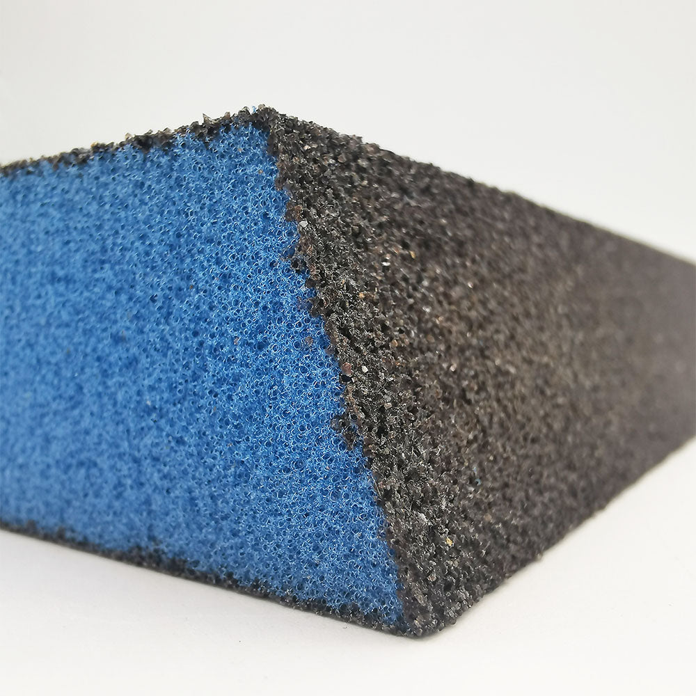 Bart's Own Blue Line Sanding Sponges Dual Angle
