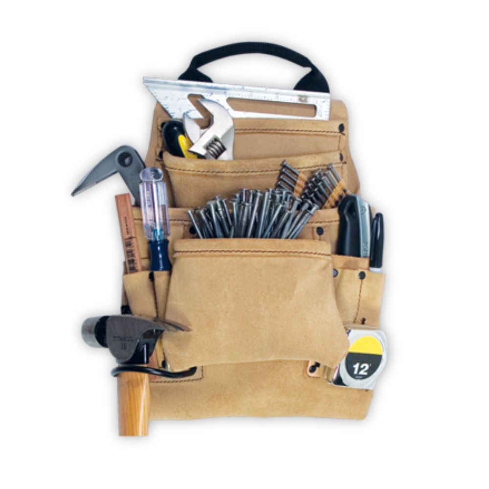 Kuny's 10 Pocket Carpenter's Nail & Tool Pouch