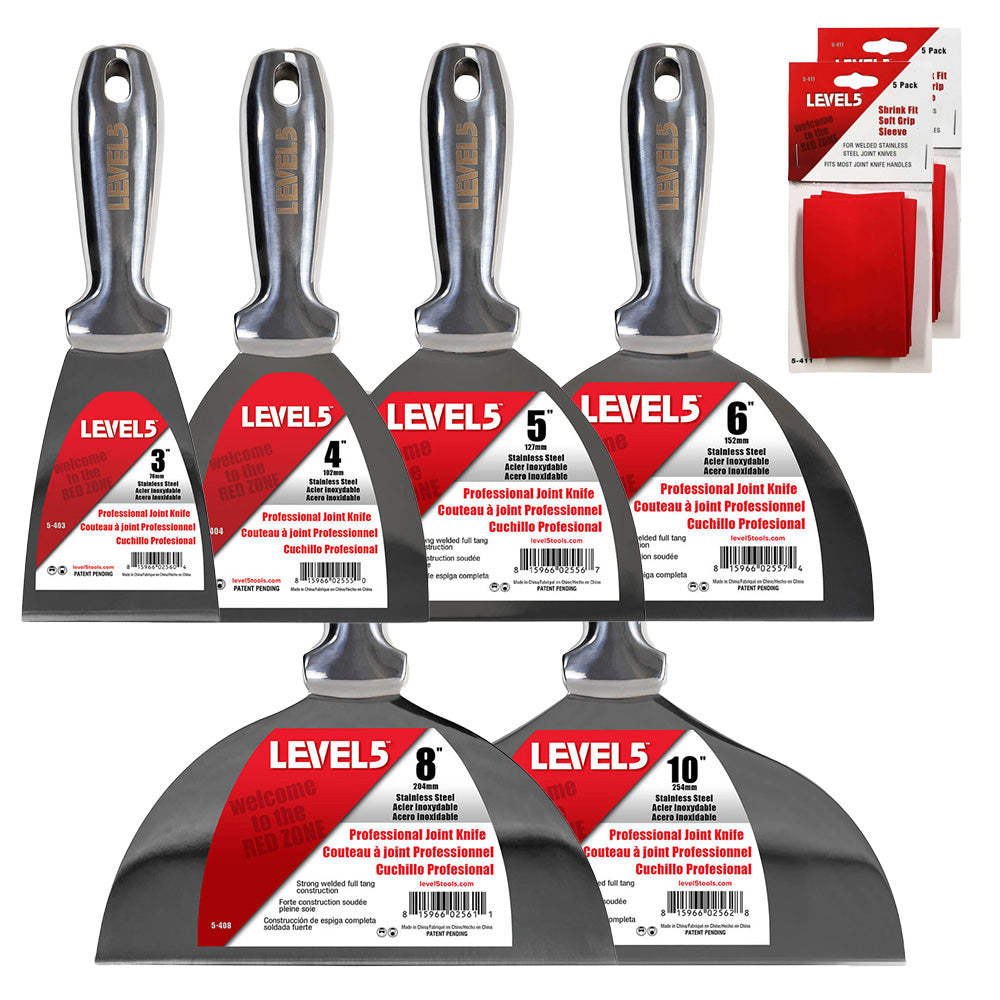 Level 5 Full One-Piece Stainless Steel Joint Knife Set