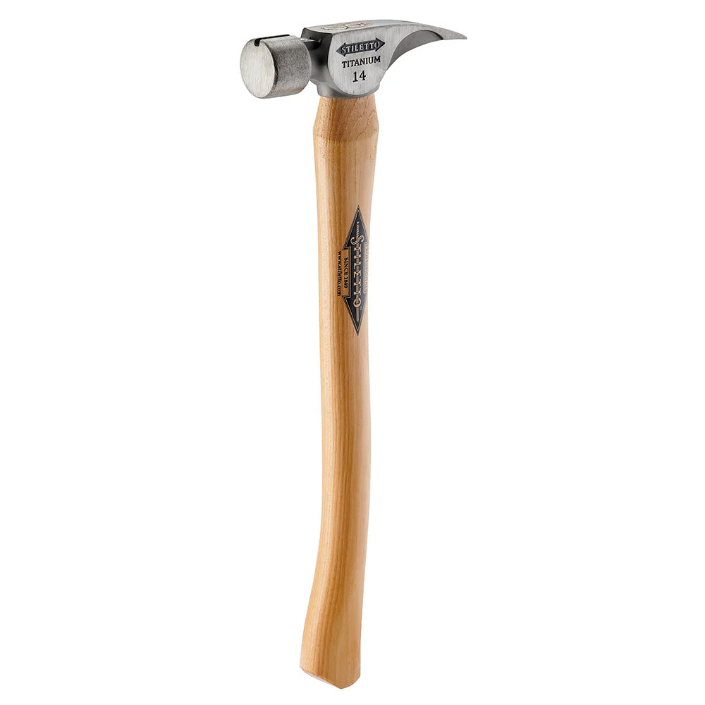 Stiletto 14oz Smooth/Curved Hickory