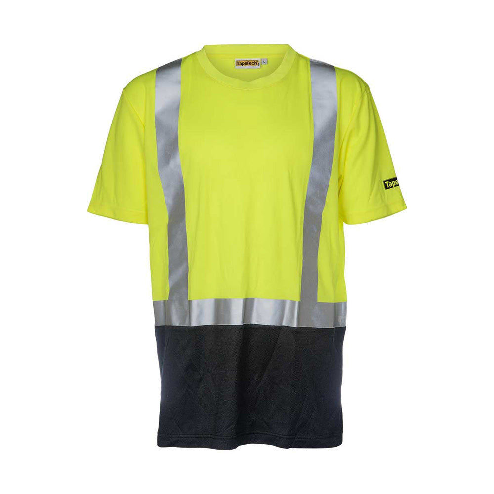 TapeTech HiVis Short-Sleeved Safety Shirt