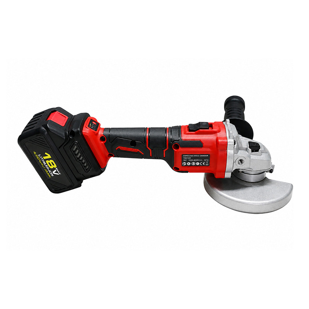 ToolTech Xpert 18V Cordless Brushless Angle Grinder - 5in/125mm