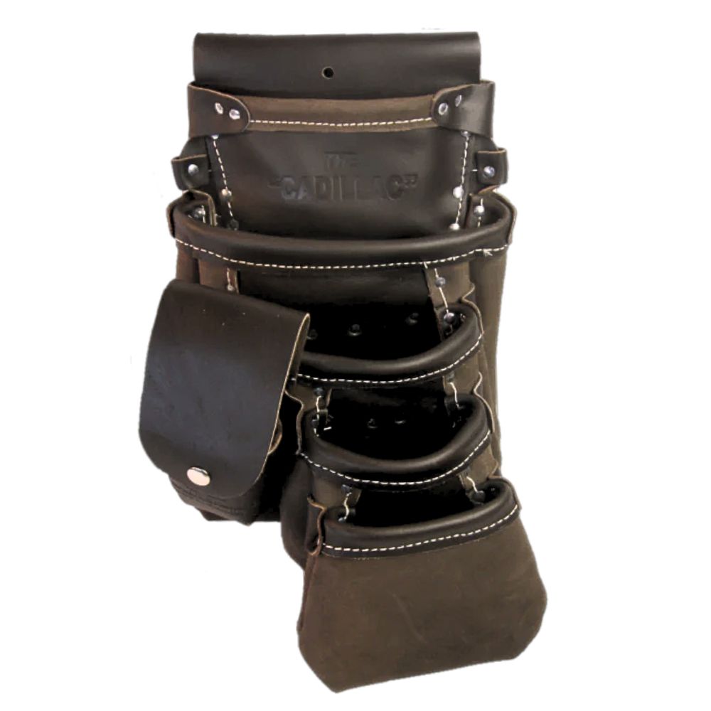 Viking Leather 5 Pocket All-Trades Pouch with Cell Phone Pocket