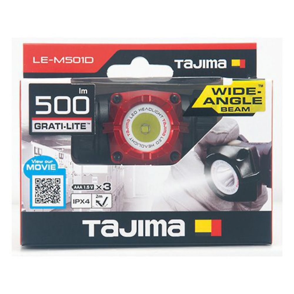 Tajima Grati-Lite Wide Angle Beam Headlamp