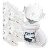 3M Aura 9210+ Particulate Respirator Masks in a Pail