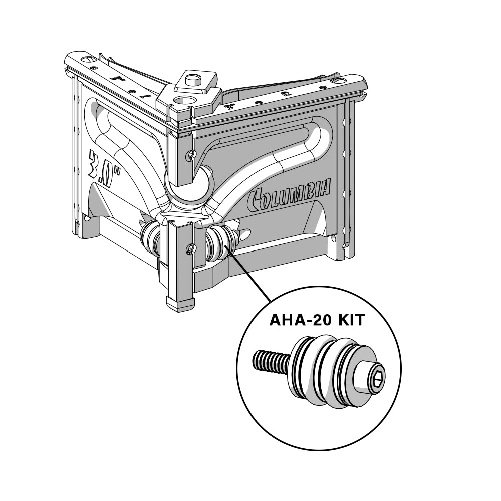 Columbia Angle Head Wheel Kit