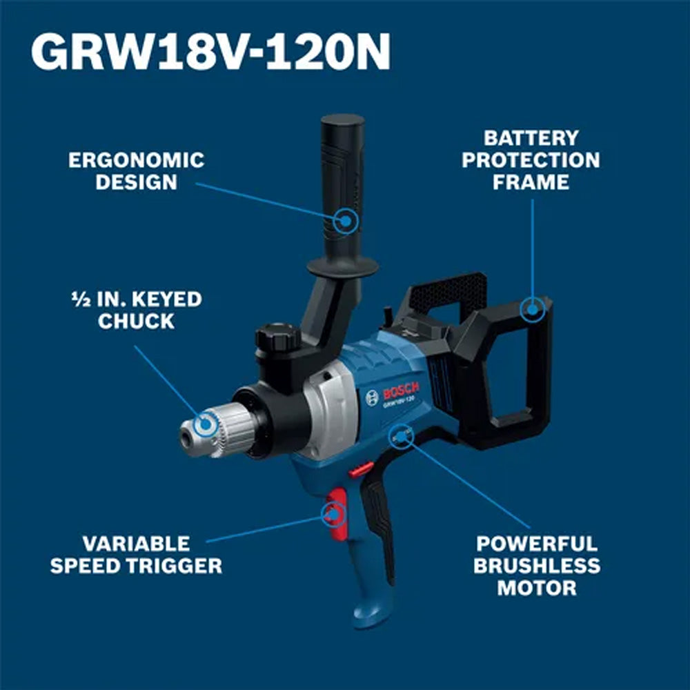 Bosch 18V Drill Mixer (Bare Tool)