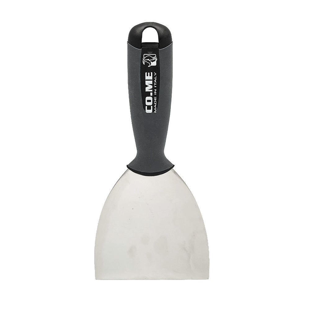 Co.Me Mirror-Polished Soft-Grip Rounded Edge Putty Knives