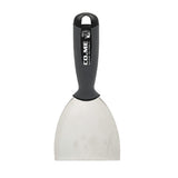 Co.Me Mirror-Polished Soft-Grip Rounded Edge Putty Knives