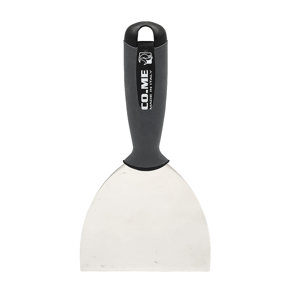 Co.Me Mirror-Polished Soft-Grip Rounded Edge Putty Knives