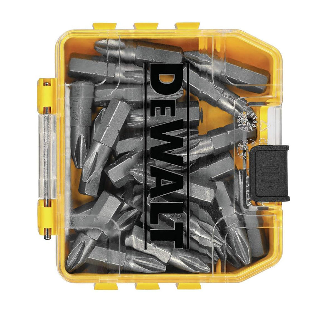 DeWALT #2 Phillips 1" Bits w/ Tough Case 25pcs