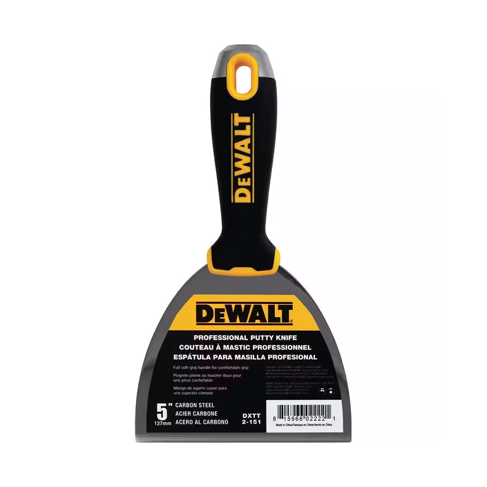 DeWALT Putty Knives Carbon Steel with Grip Handle