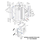 Drywall Master Flat Finishing Box Repair Parts