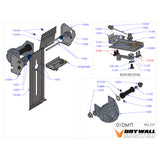 Drywall Master Taper Head Repair Parts