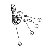 Level 5 Extendable Box Handle Brake Assembly - Repair Part