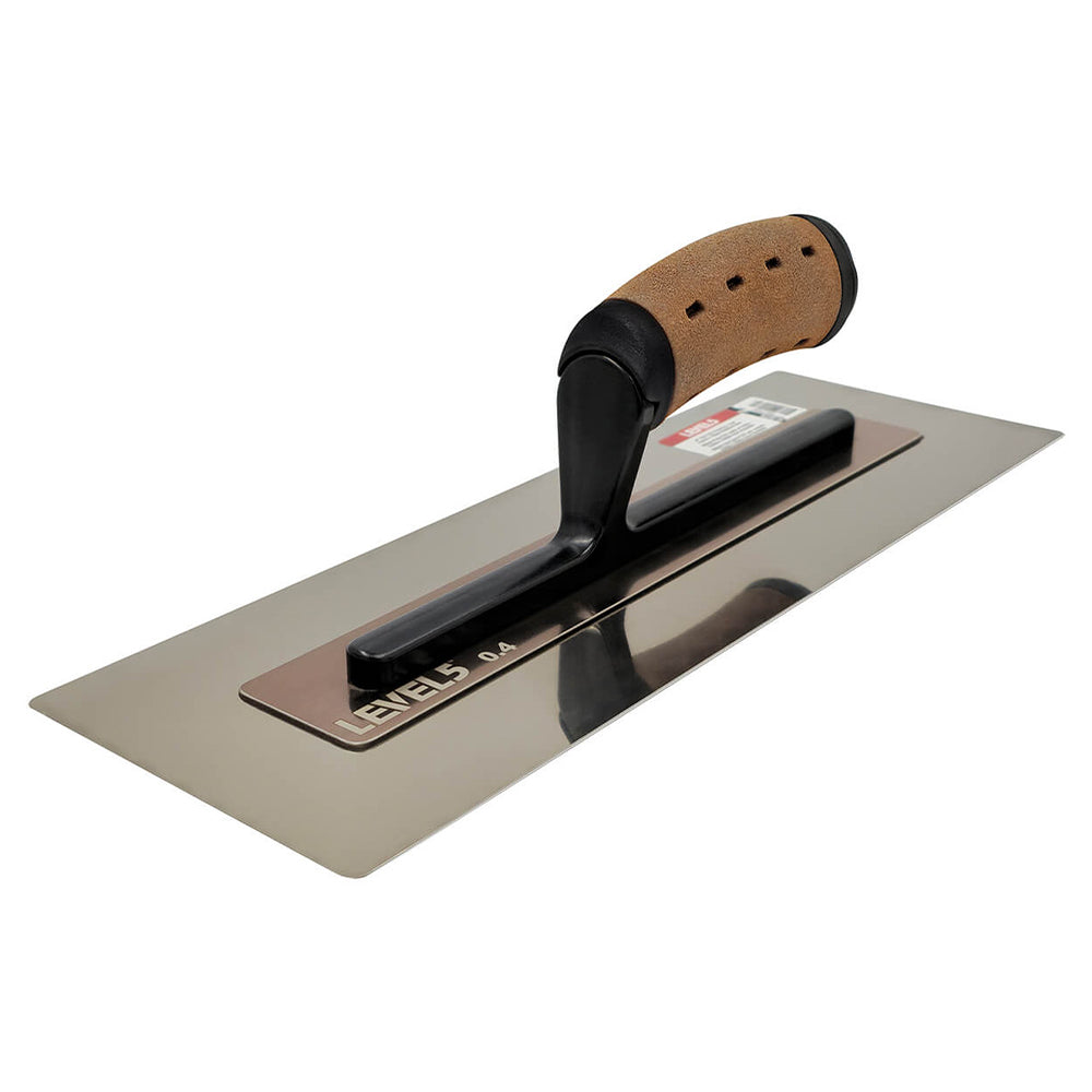 Level 5 Flat Flex Finishing Trowels (0.4mm Blade)