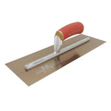 Marshalltown Golden Steel Long Mounting Duraflex Finishing Trowel