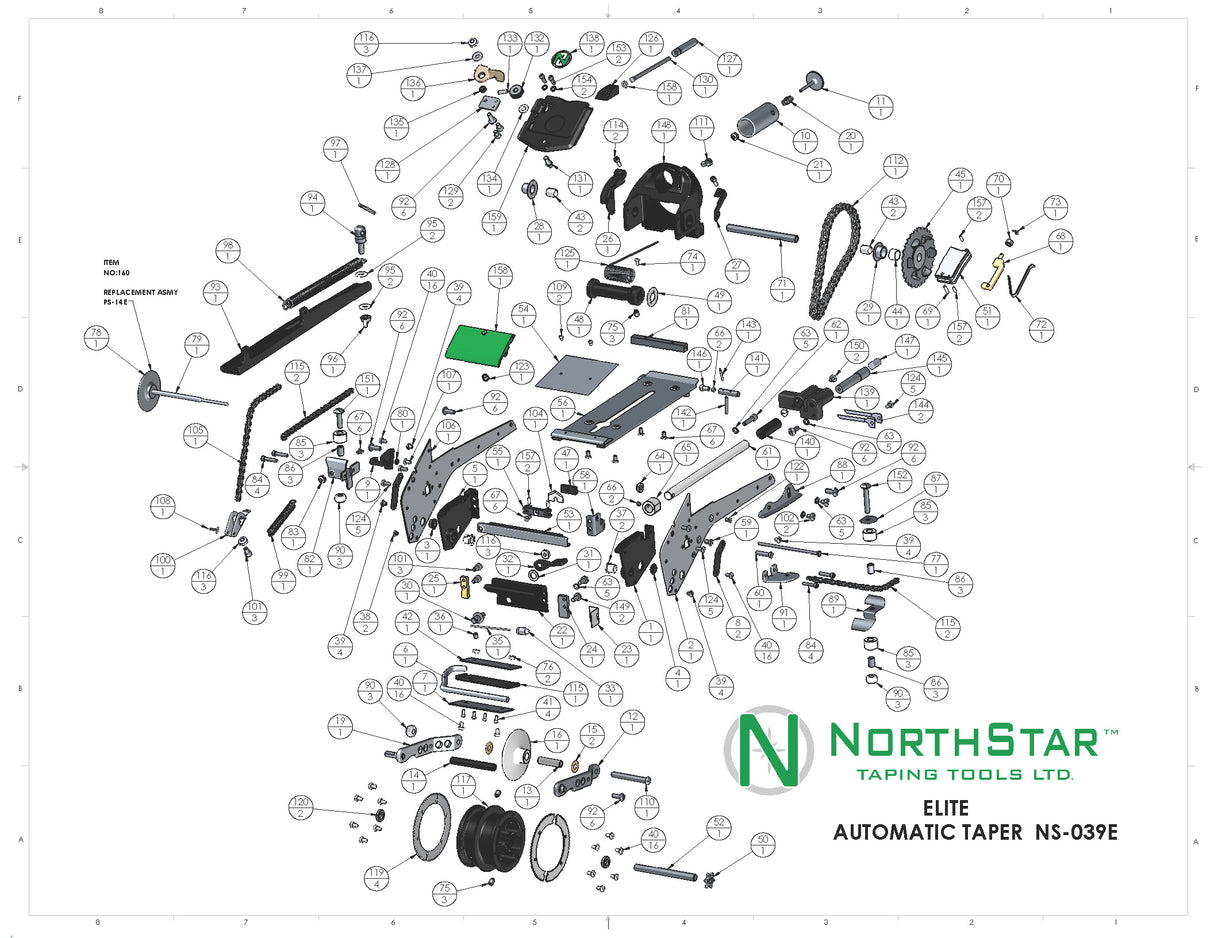 Northstar Automatic Taper Repair Parts