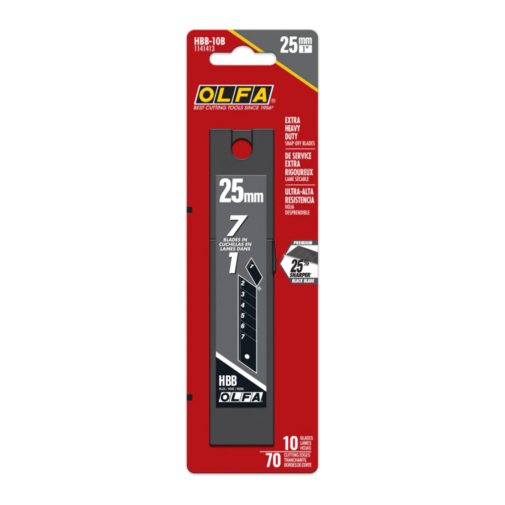 OLFA 25mm HBB Black Snap Blades