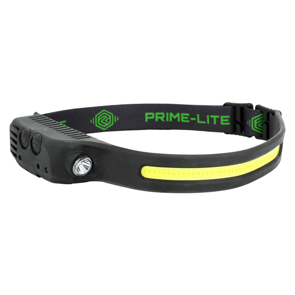 Primeline 6W COB Rechargeable Headband Light with Motion Sensor