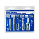 ROK Diamond Hole Saw Set - 5pc