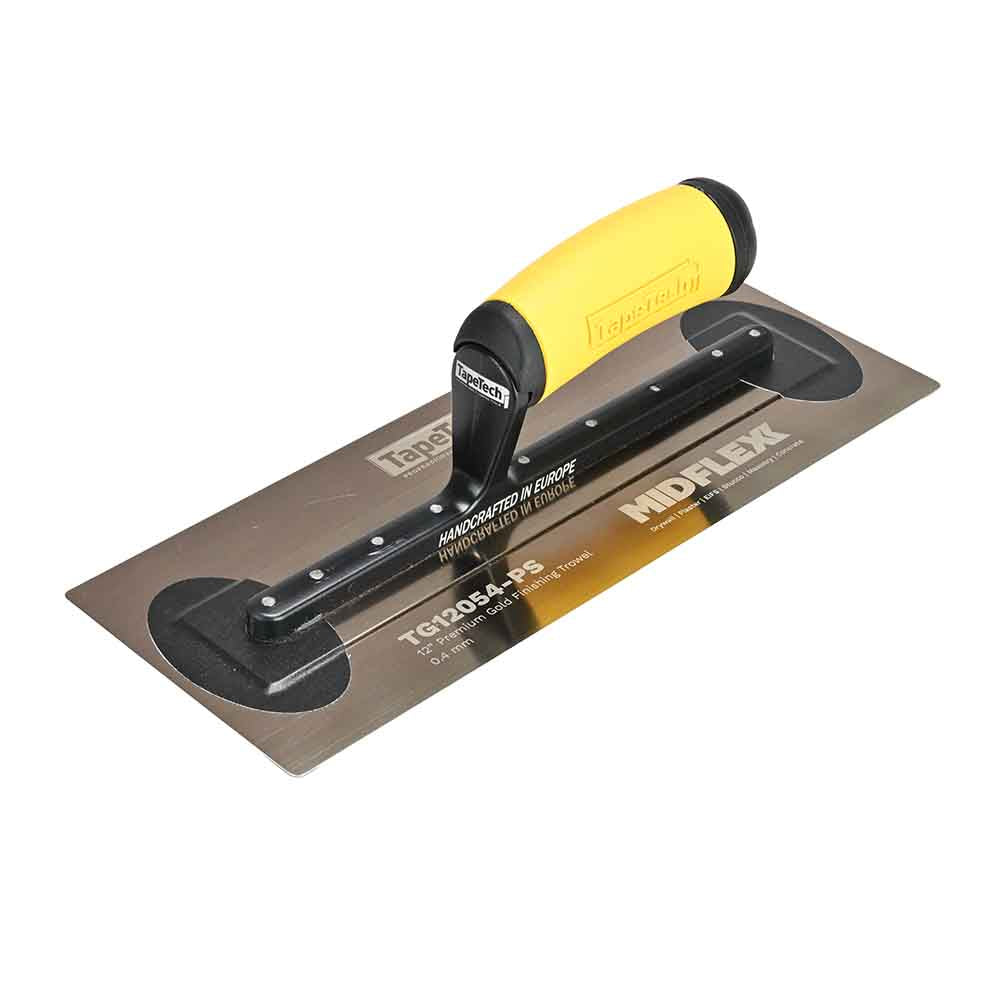 TapeTech Premium MidFlex Gold Stainless Steel Trowels 0.4mm