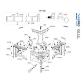 TapePro Angle Head Repair Parts