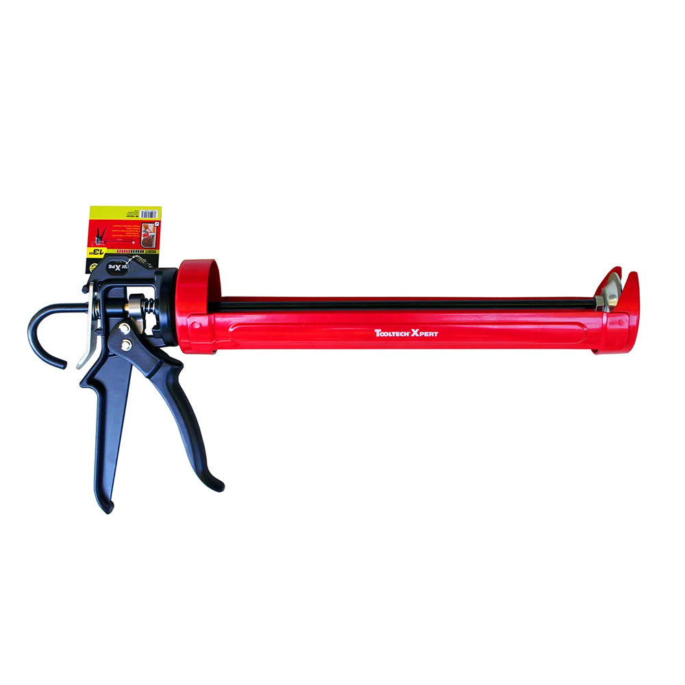 ToolTech Xpert Pro Rotating High Density Cradle-Style Caulking Gun - 13in