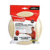 Goldblatt 9" Sanding Discs 15-Pack