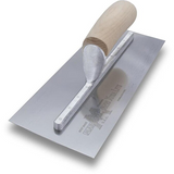 CLEARANCE Marshalltown 11" x 4.5" Finishing Trowel (Wood Handle)