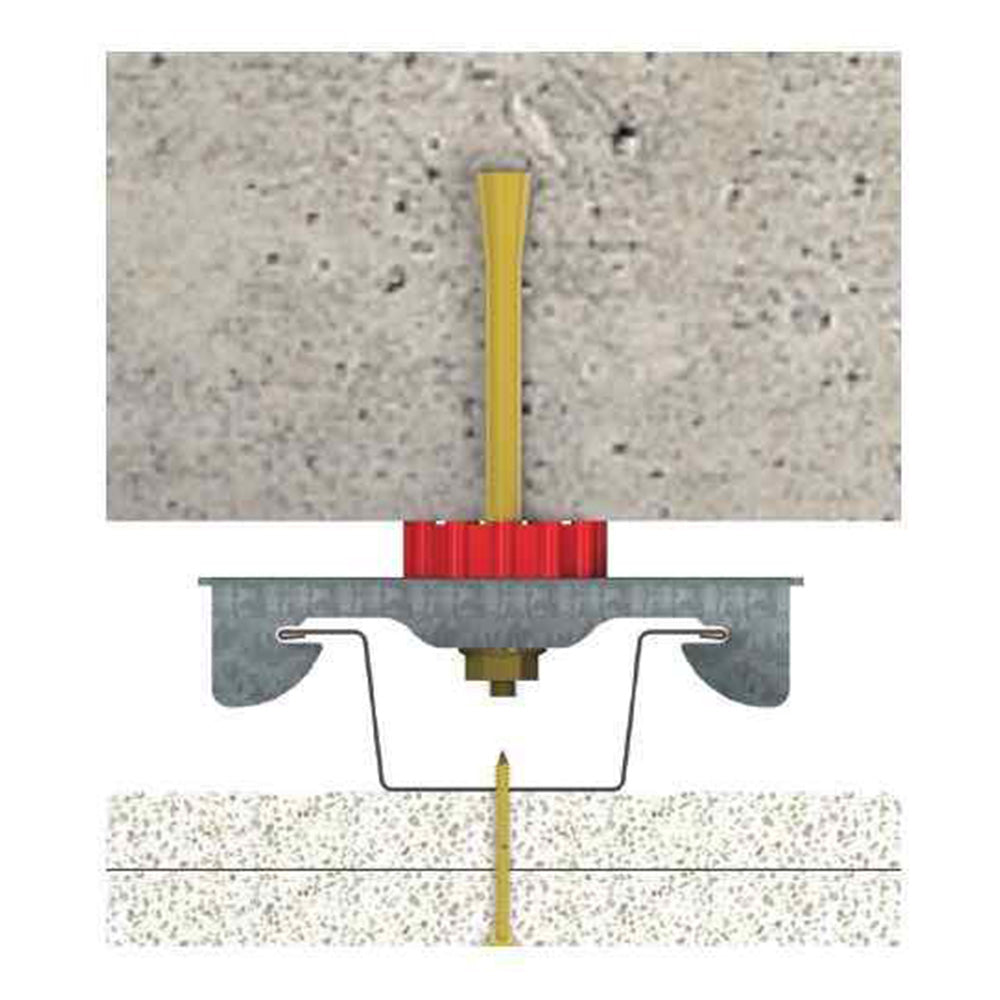 A 237 R Resilmount Sound Control Isolator Furring Channel Clips