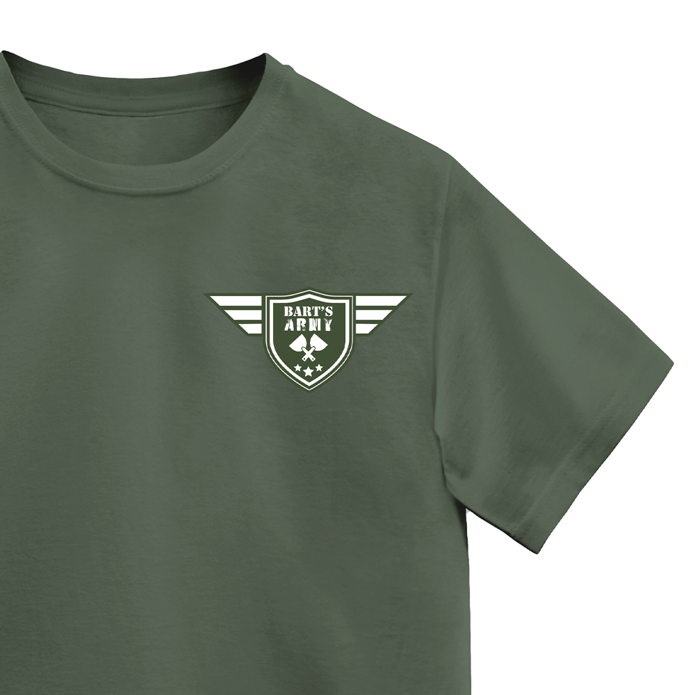 Bart's Army 100% Cotton T-Shirt