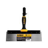 DeWALT Stainless Steel Offset Knife with Soft Grip Handle